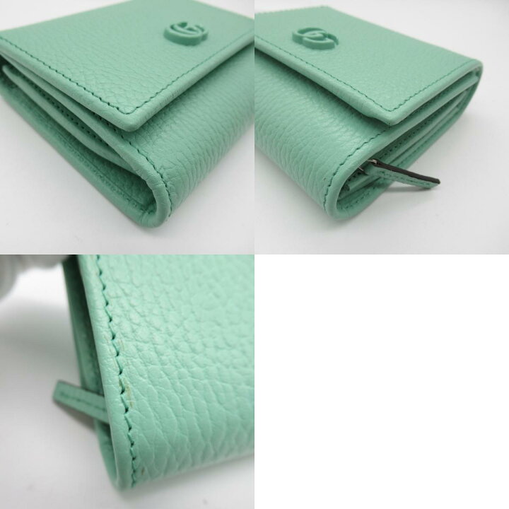 楽天市場】グッチ GUCCI ダブルGミディアムウォレット 二つ折財布 二 