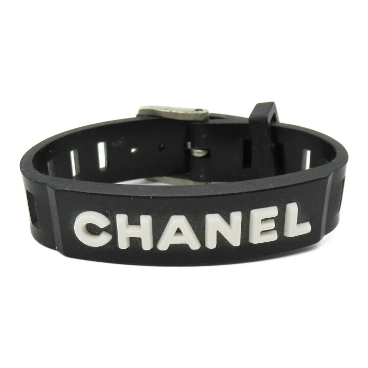 楽天市場】シャネル CHANEL ラバーブレスレット ブレスレット 