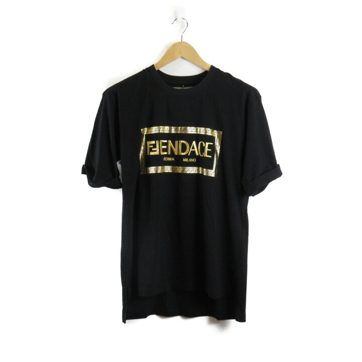楽天市場】フェンディ FENDI Tシャツ ヴェルサーチコラボ 半袖Tシャツ 