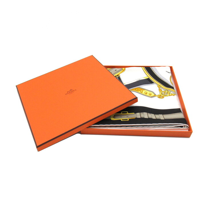 楽天市場】エルメス HERMES カレ90 自由への車輪 スカーフ 衣料品 