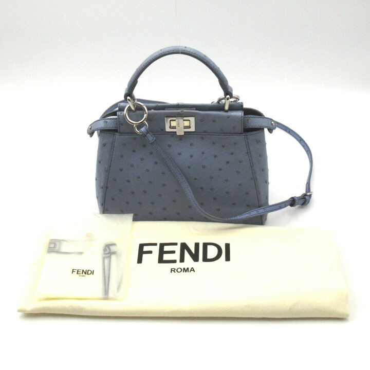 楽天市場】フェンディ FENDI ミニピーカブー 2wayショルダーバッグ  