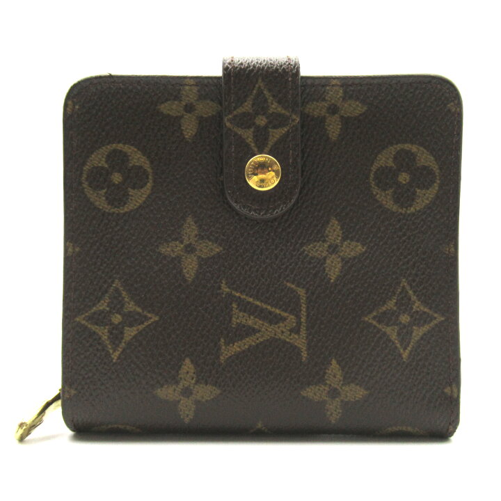 楽天市場】ルイ・ヴィトン LOUIS VUITTON コンパクト・ジップ 二つ折り  