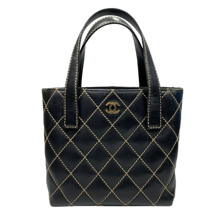 楽天市場】シャネル CHANEL ワイルドステッチトート トートバッグ  