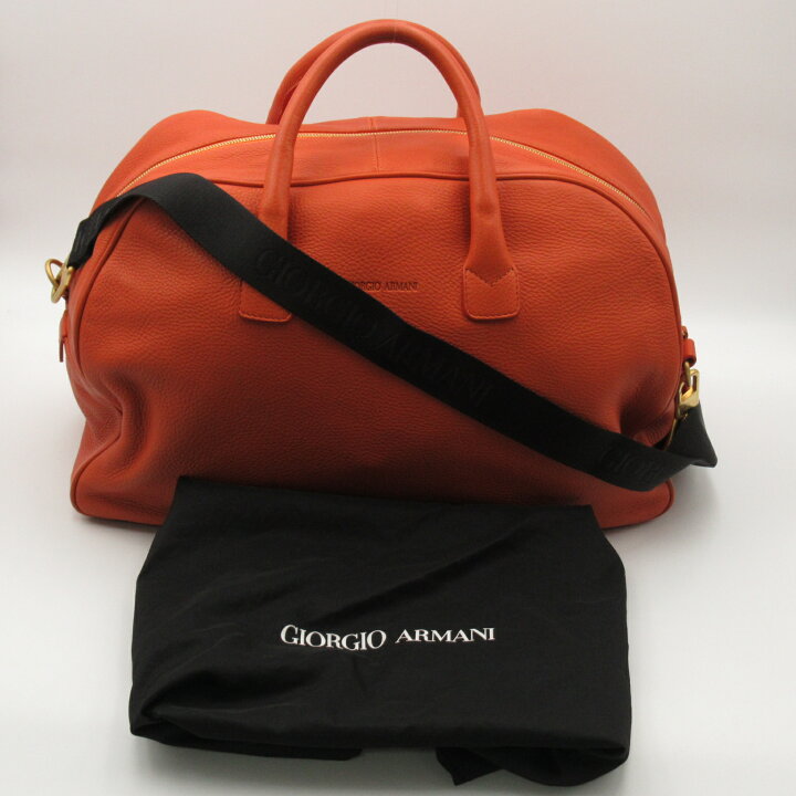 楽天市場】ジョルジオアルマーニ GIORGIO ARMANI ボストンバッグ 2way 