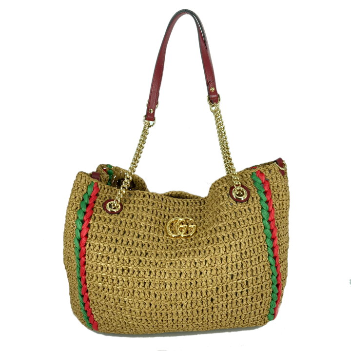 楽天市場】グッチ GUCCI マーモント トートバッグ バッグ レザー 