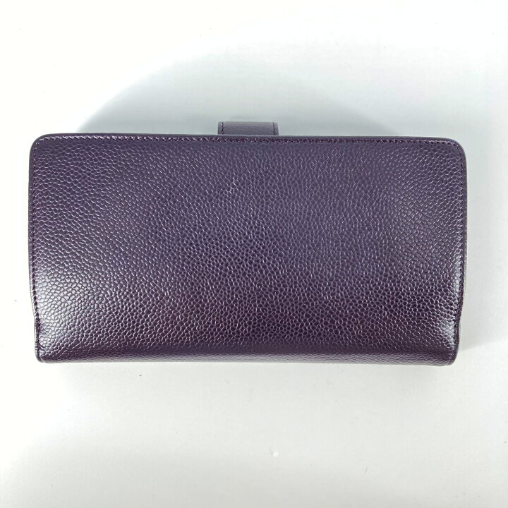 楽天市場】シャネル CHANEL Wホックラウンド長財布 Wホック長財布 財布 