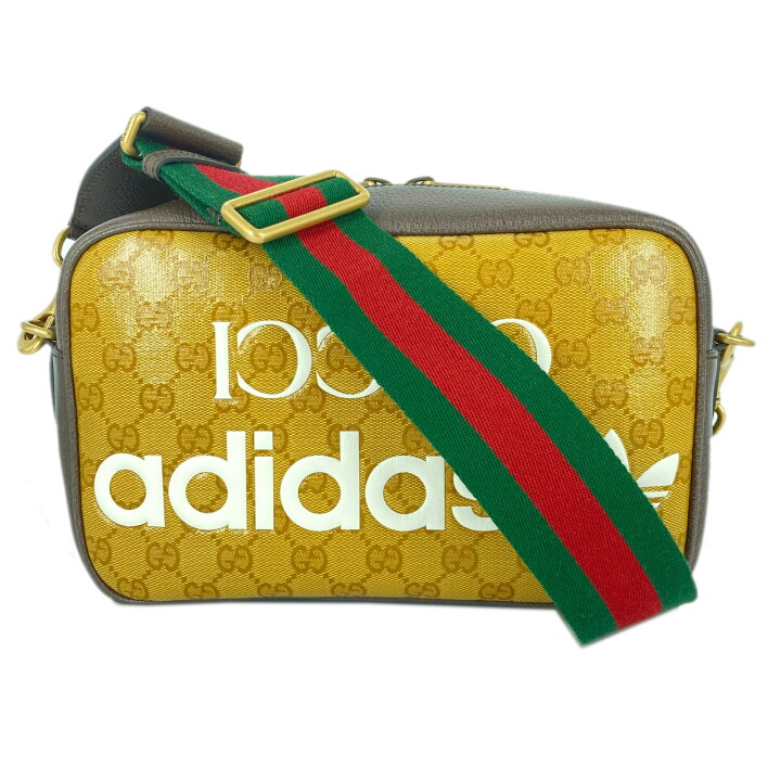 楽天市場】グッチ GUCCI adidasコラボ ショルダーバッグ バッグ PVC  