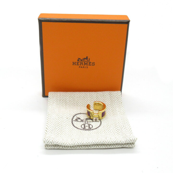 楽天市場】エルメス HERMES オランプ イヤーカフ アクセサリー レザー 