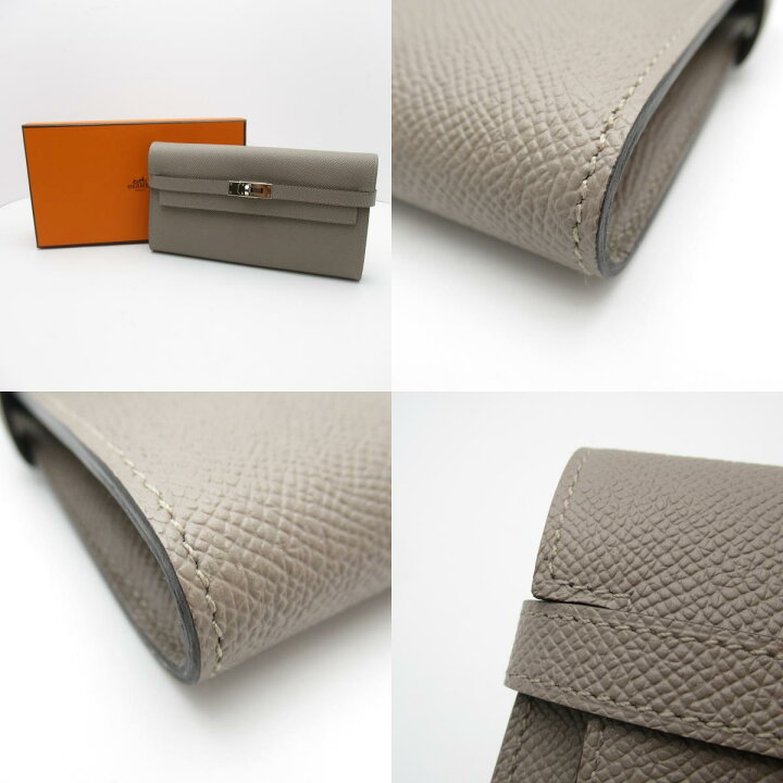 楽天市場】エルメス HERMES ケリーウォレットロング 二つ折り長財布 