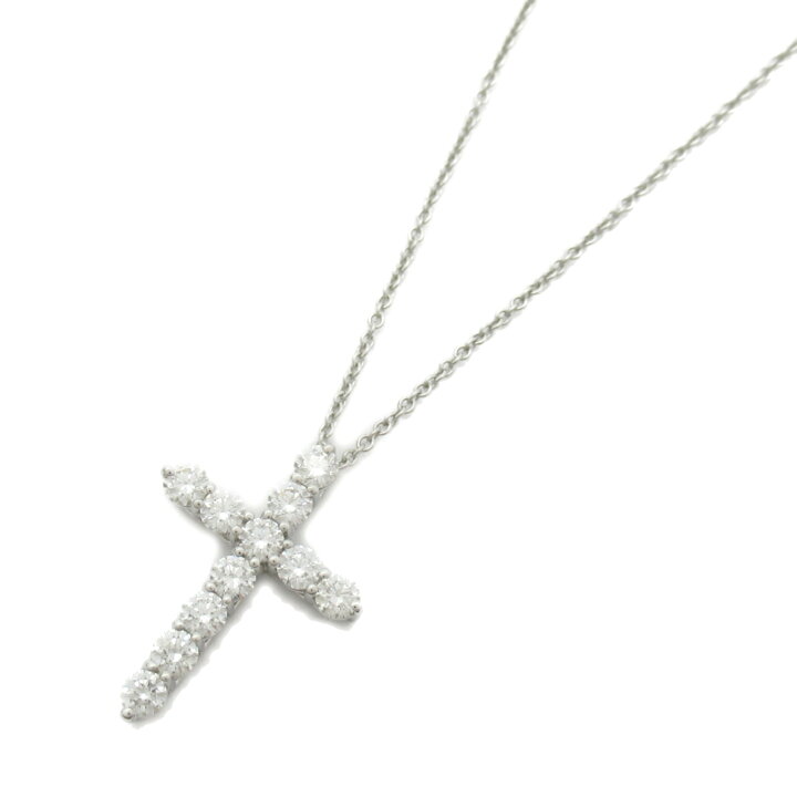 楽天市場】ティファニー TIFFANY＆CO ミディアムクロス ネックレス 