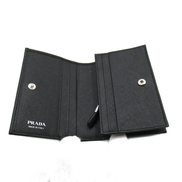 楽天市場】プラダ PRADA PORTAF.VERTI.PICCOLO 二つ折り財布 財布 