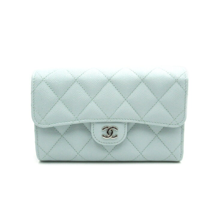 楽天市場】シャネル CHANEL ミディアム フラップ ウォレット 三つ折り 