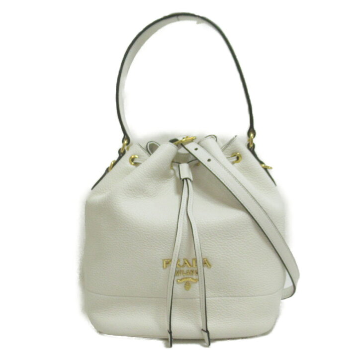 楽天市場】プラダ PRADA 巾着ショルダーバッグ ショルダーバッグ 