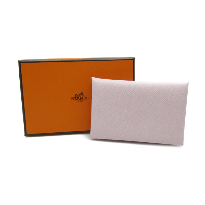 楽天市場】エルメス HERMES カルヴィ モーヴパール カードケース 