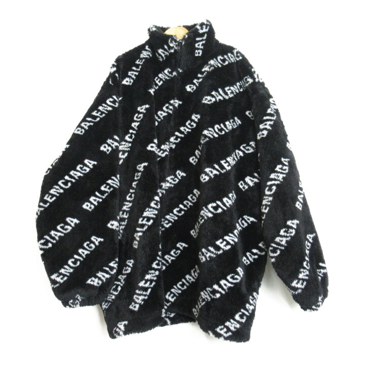 楽天市場】バレンシアガ BALENCIAGA オールオーバーロゴ ジップアップ 