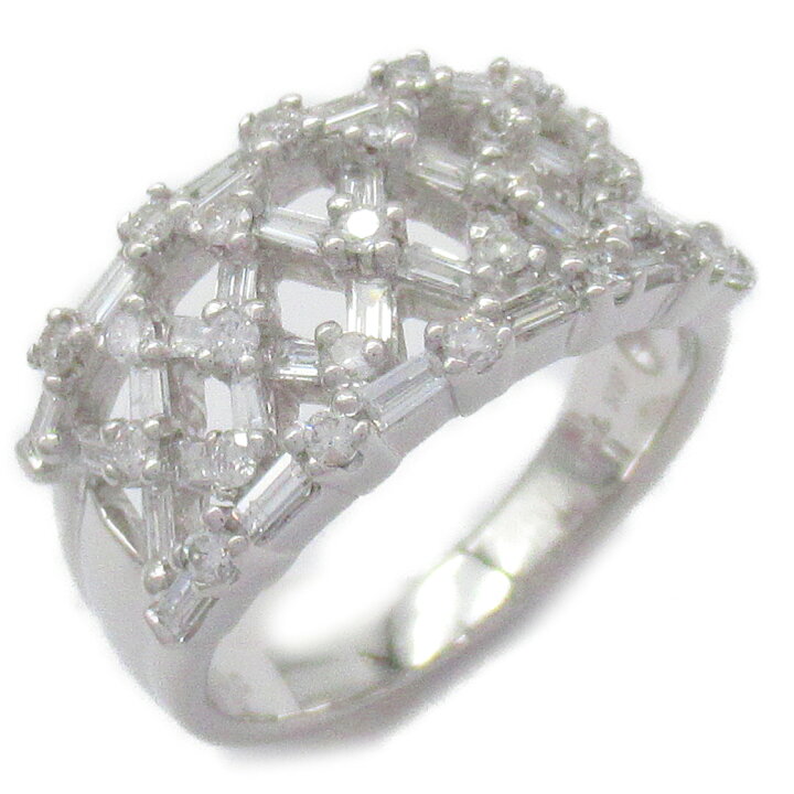 楽天市場】ジュエリー JEWELRY ダイヤモンド リング・指輪 K18WG  