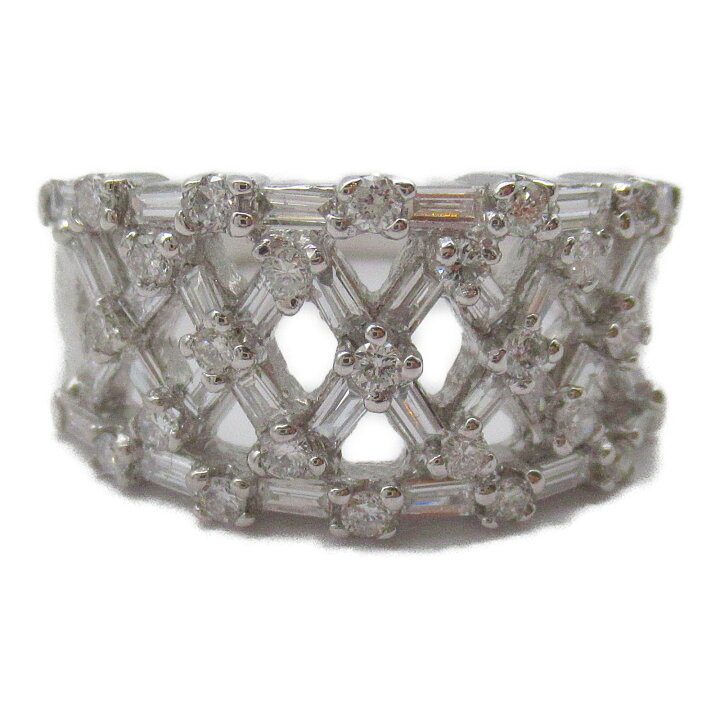 楽天市場】ジュエリー JEWELRY ダイヤモンド リング・指輪 K18WG  