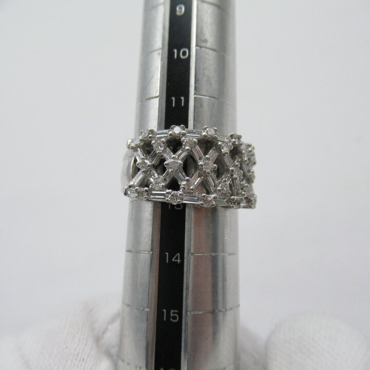 楽天市場】ジュエリー JEWELRY ダイヤモンド リング・指輪 K18WG  