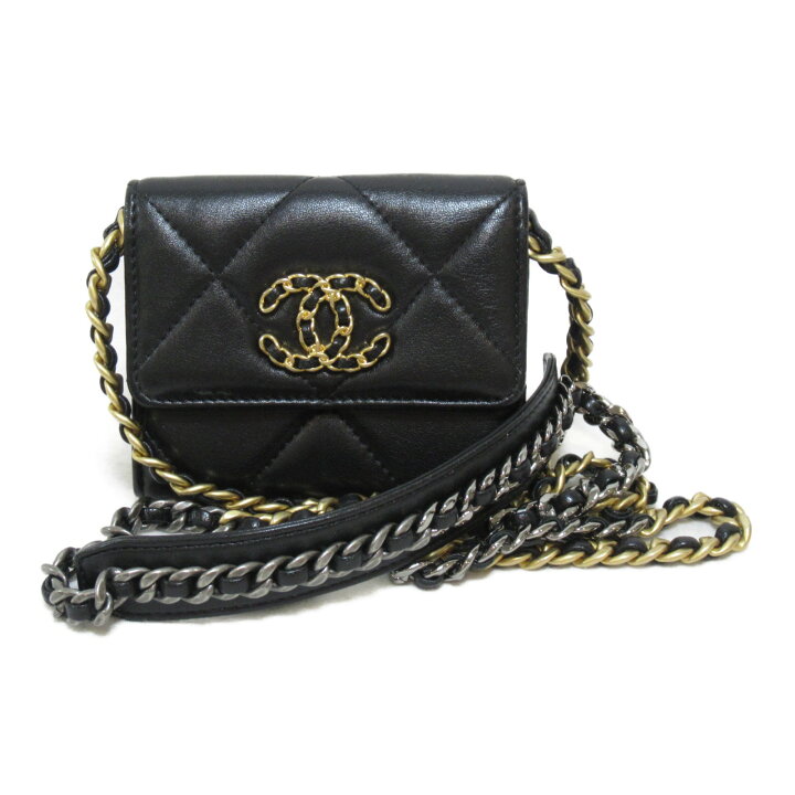 楽天市場】シャネル CHANEL チェーンウォレット ショルダーバッグ 