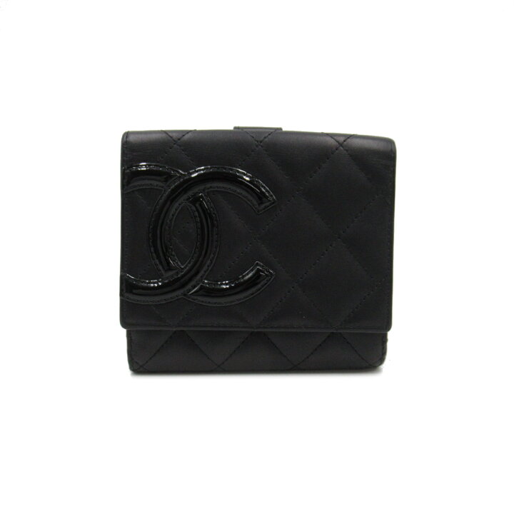 楽天市場】シャネル CHANEL カンボンライン Wホック財布 二つ折り財布  