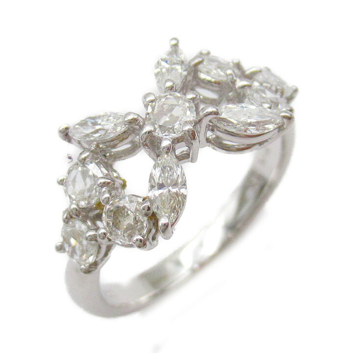 楽天市場】ジュエリー JEWELRY eTx リング・指輪 K18WG （ホワイト  