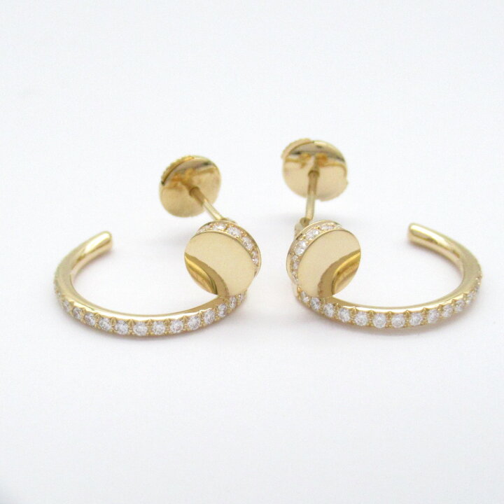 楽天市場】カルティエ CARTIER ジュスト ダイヤ ピアス ジュエリー K18  