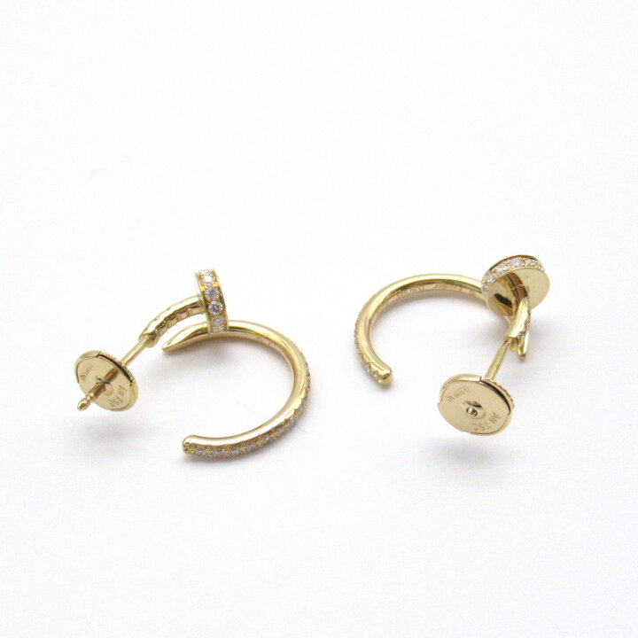 楽天市場】カルティエ CARTIER ジュスト ダイヤ ピアス ジュエリー K18  