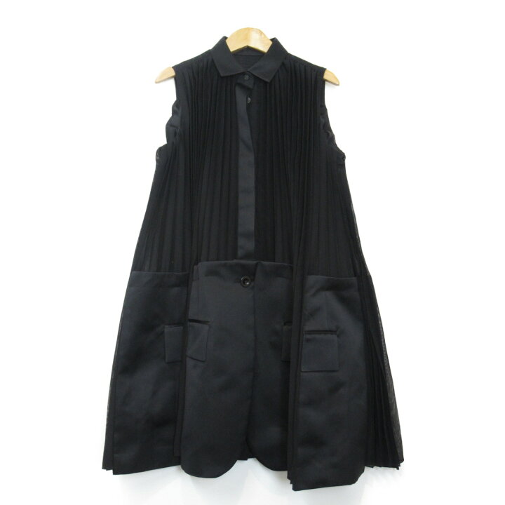 楽天市場】サカイ Sacai ジレ ノースリーブ ノースリーブ 衣料品 