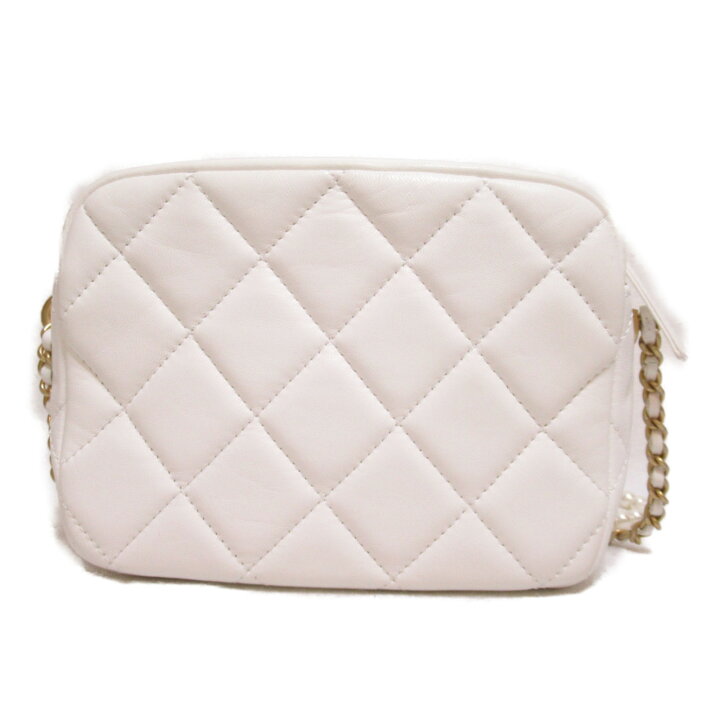 楽天市場】シャネル CHANEL カメラバッグパールチェーン ショルダー  