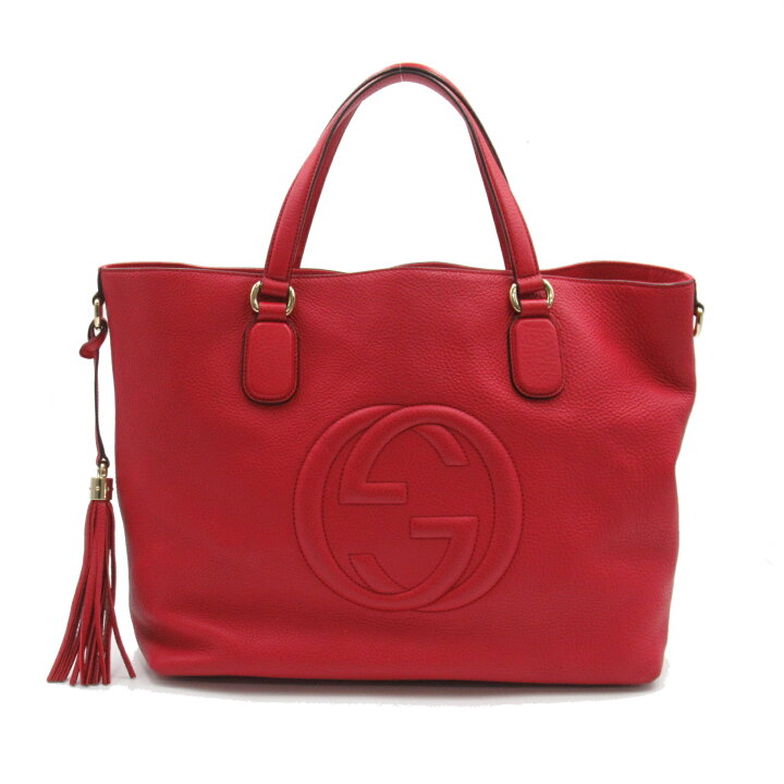 楽天市場】グッチ GUCCI ソーホータッセル付きトートバッグ トート 