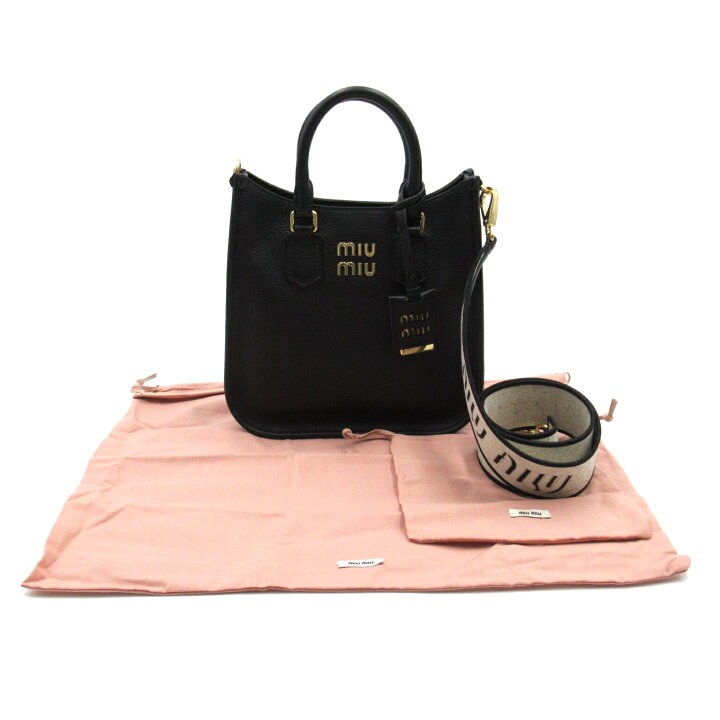 楽天市場】ミュウ Miu 2wayショルダーバッグ バッグ レザー レディース  