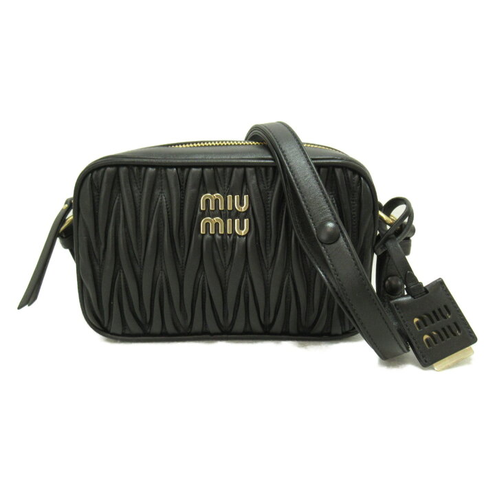 楽天市場】ミュウ Miu ショルダーバッグ バッグ レザー レディース  