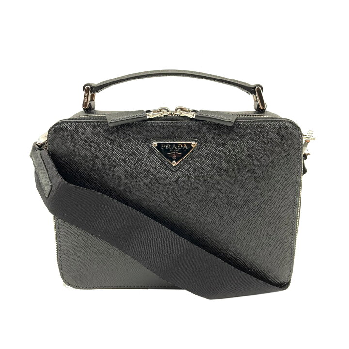 楽天市場】プラダ PRADA 2wayショルダーバッグ バッグ レザー  
