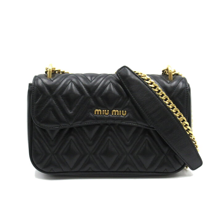 楽天市場】ミュウ ミュウ Miu Miu チェーンショルダー ショルダー  