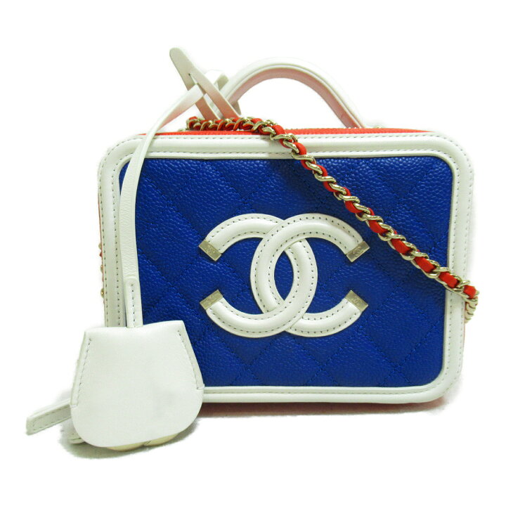 楽天市場】シャネル CHANEL フィグリー バニティバッグ バッグ 