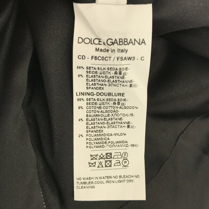 楽天市場】ドルチェアンドガッバーナ DOLCE&GABBANA ワンピース  