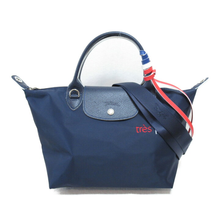 楽天市場】ロンシャン Longchamp 2wayショルダー トートバッグ プリ 