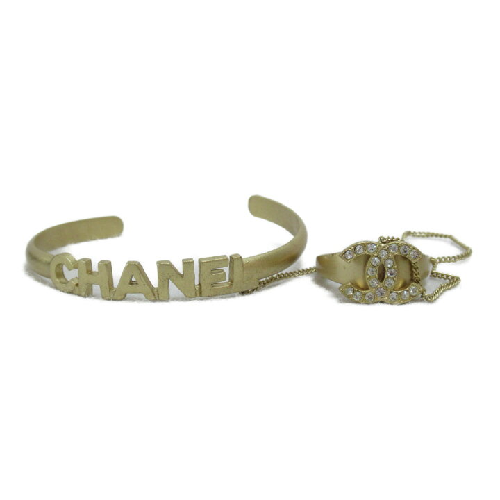 楽天市場】シャネル CHANEL バングル リングセット バングル 
