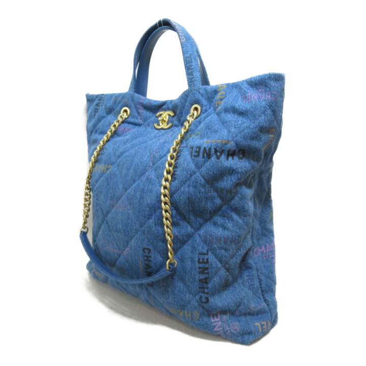 楽天市場】シャネル CHANEL マキシショッピングバッグ 2wayショルダー 