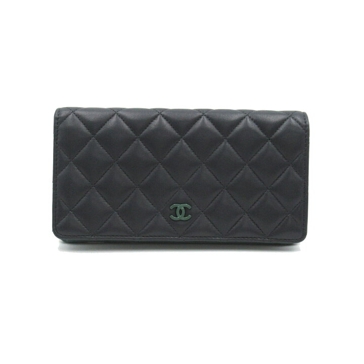 楽天市場】シャネル CHANEL マトラッセ二つ折り長財布 二つ折り長財布  