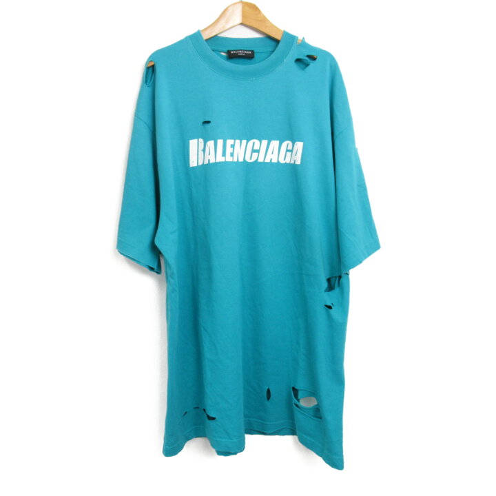 楽天市場】バレンシアガ BALENCIAGA Tシャツ 半袖Tシャツ 衣料品  