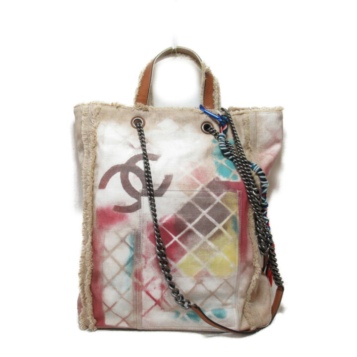 楽天市場】シャネル CHANEL トートバッグ バッグ キャンバス メンズ 