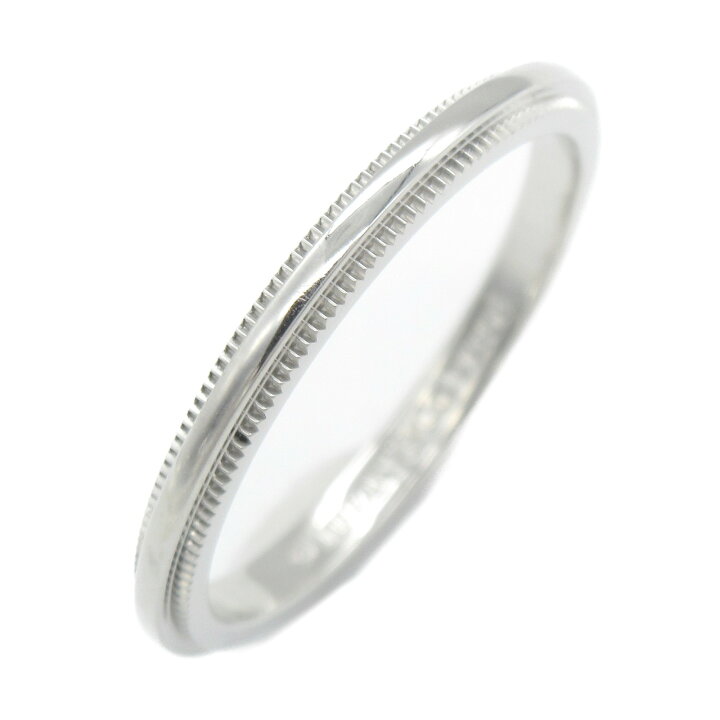 楽天市場】ティファニー TIFFANY＆CO ミルグレインバンド リング  