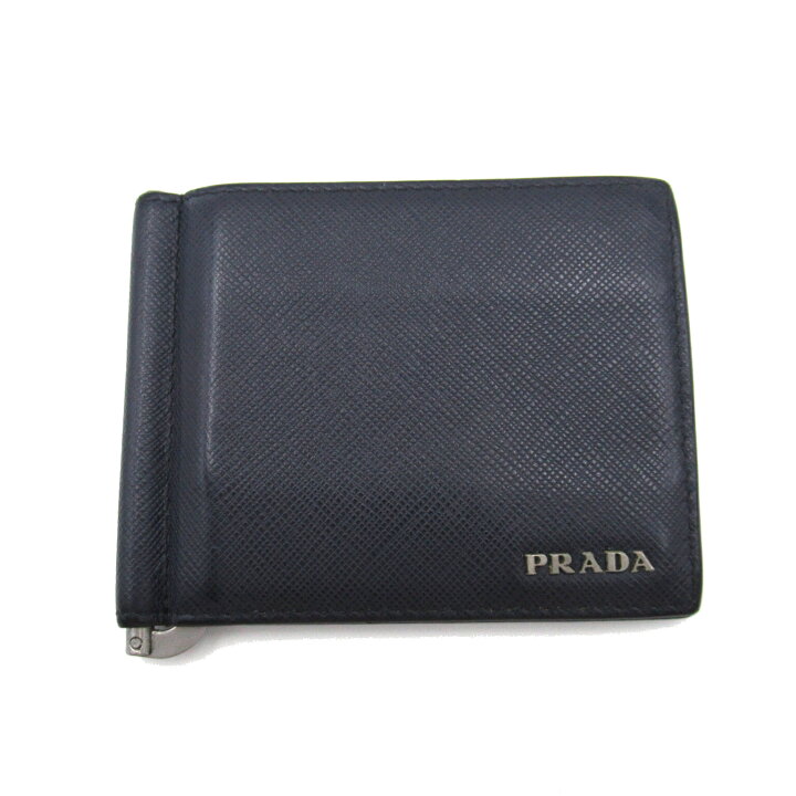 楽天市場】プラダ PRADA 二つ折り財布 二つ折り財布 財布 サフィアーノ  