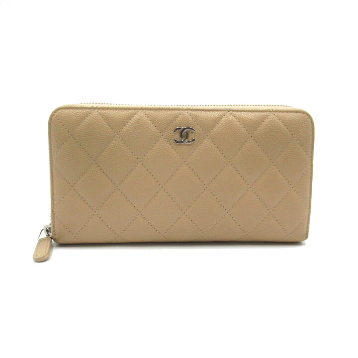 楽天市場】シャネル CHANEL マトラッセラウンド長財布 ラウンド長財布 