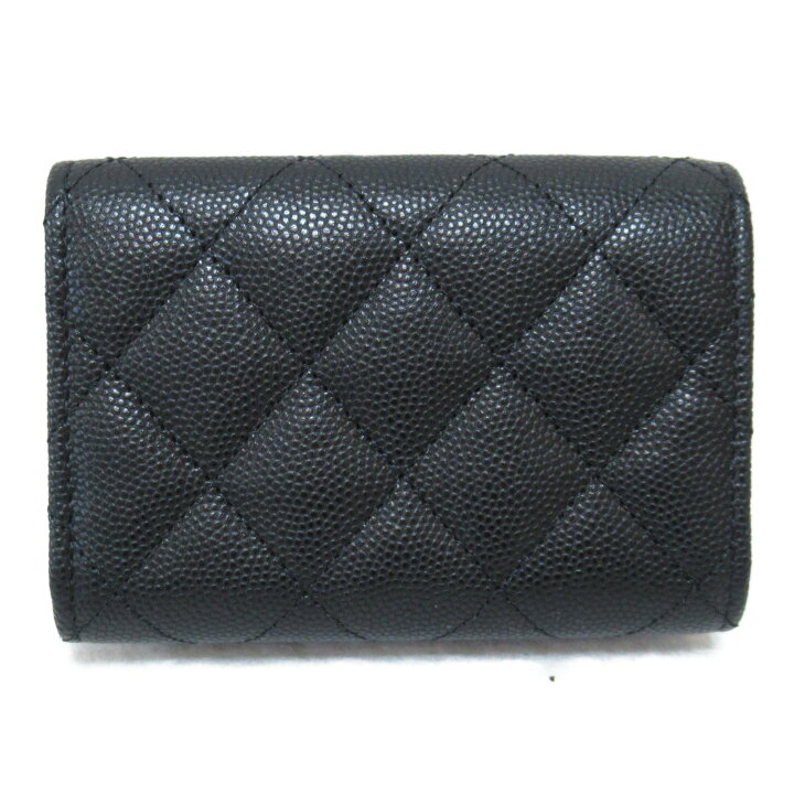 楽天市場】シャネル CHANEL スモールフラップウォレット 三つ折り財布  