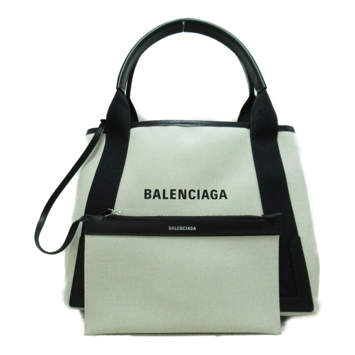 楽天市場】バレンシアガ BALENCIAGA ネイビー カバ S トートバッグ 