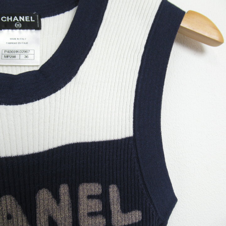 楽天市場】シャネル CHANEL タンクトップ タンクトップ 衣料品 