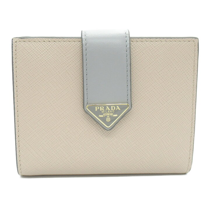 楽天市場】プラダ PRADA 二つ折り財布 財布 サフィアーノレザー  