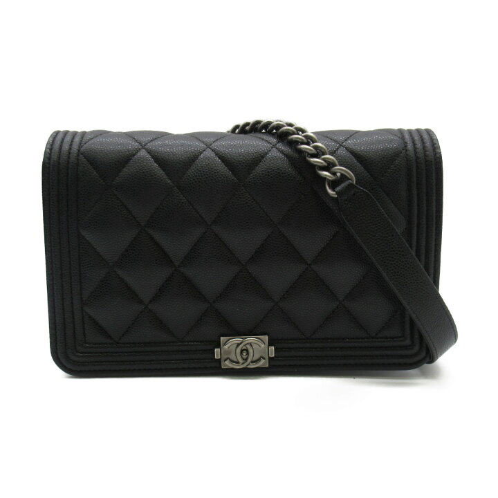 楽天市場】シャネル CHANEL ボーイシャネル チェーンウォレット  
